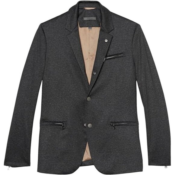 John Varvatos Bryson Soft Jacket – Charcoal – Size 44 – NWT - Picture 2 of 3